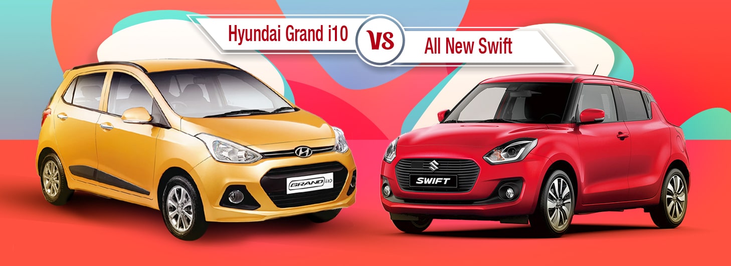 Maruti Suzuki Swift Vs Hyundai Grand i10 2018 Comparision