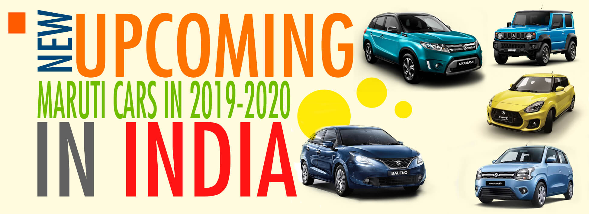 Upcoming Maruti Suzuki Cars in 2019-2020 in India