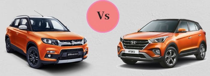 Maruti Suzuki Vitara Brezza and Hyundai Creta Comparison