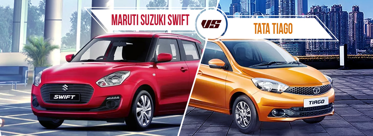 Maruti Suzuki Swift Vs Tata Tiago Comparison