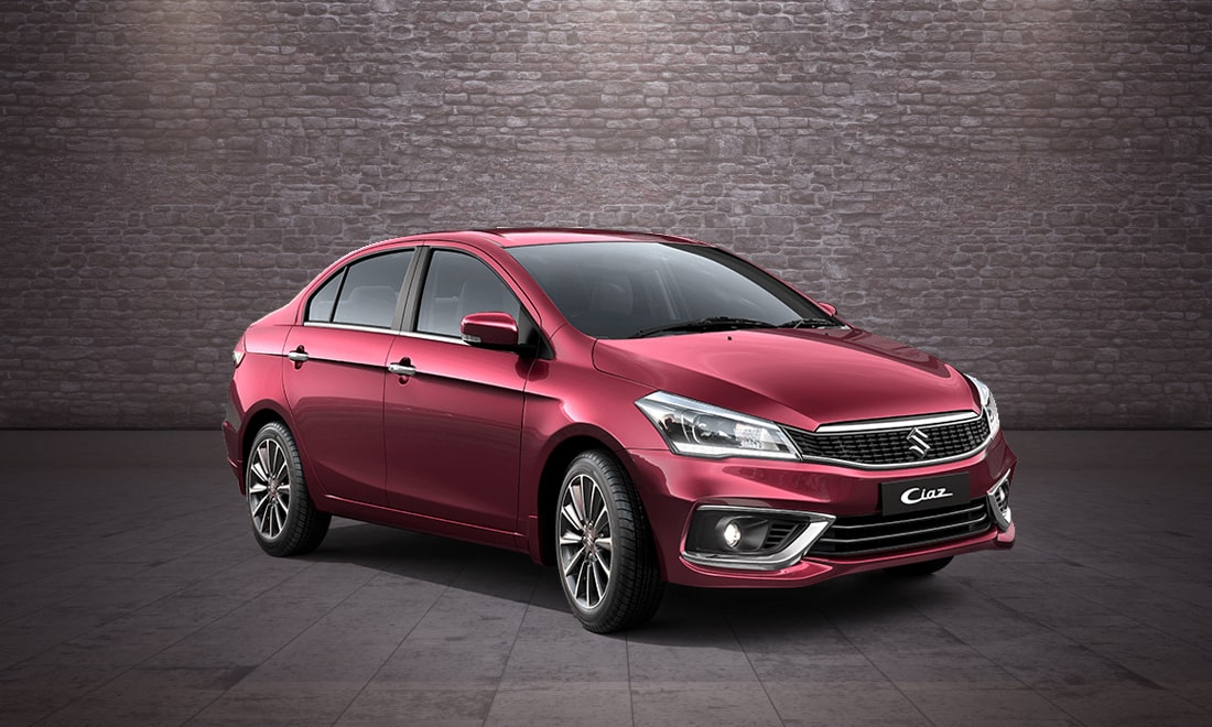 Maruti Suzuki Ciaz pearl sangria red