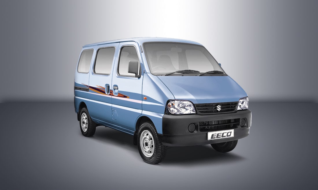 Maruti Suzuki eeco metallic breeze blue