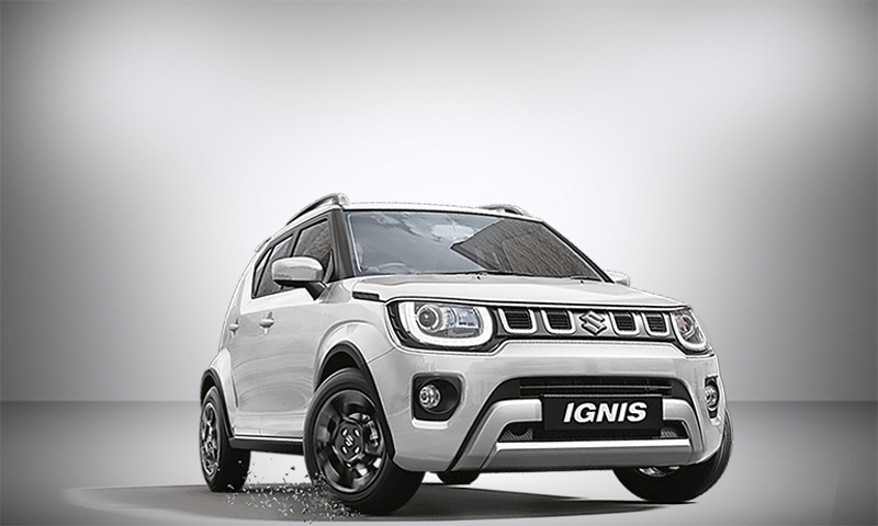 Maruti Suzuki Ignis pearl arcitic white