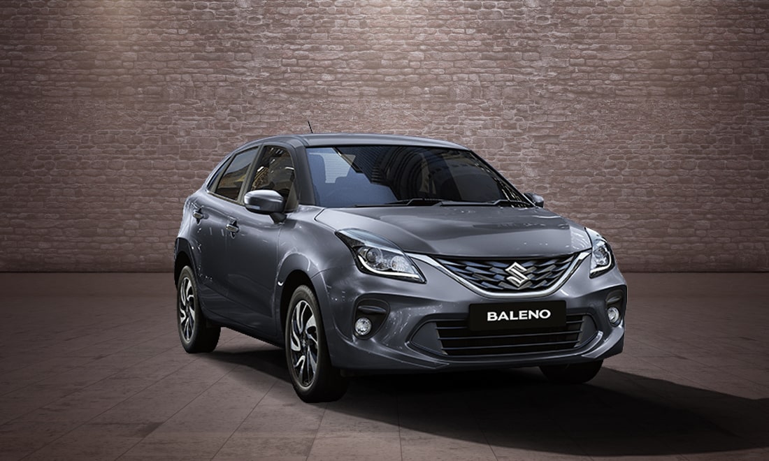 Maruti Suzuki Baleno RS metallic magma gray