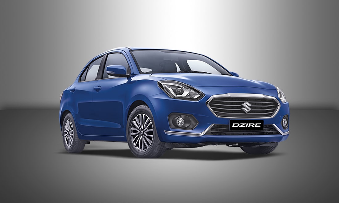 new dzire oxford blue