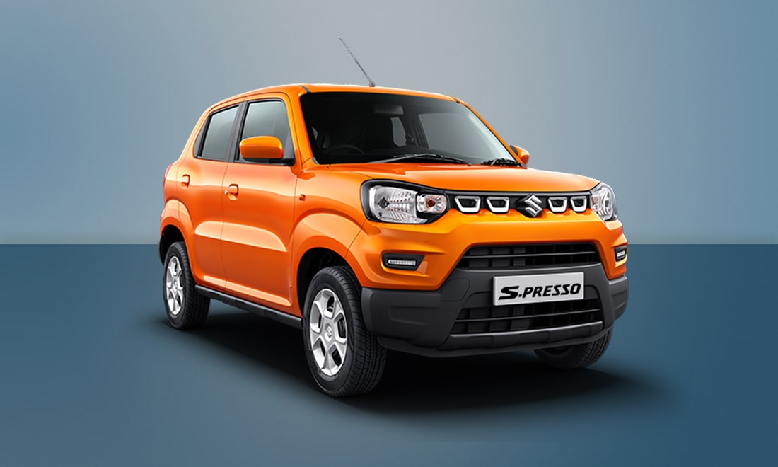 maruti Suzuki s-presso updown Solid sizzle orange