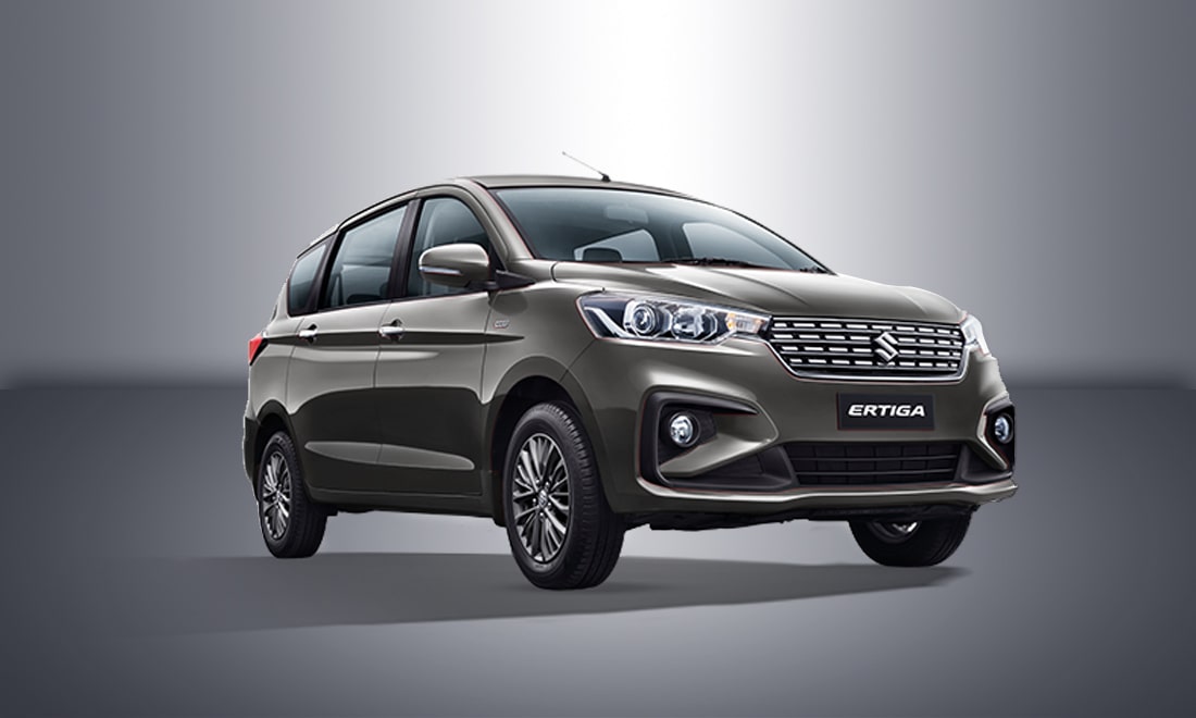 Maruti Suzuki ertiga metallic magma grey