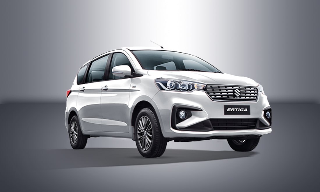 Maruti Suzuki ertiga metallic silky silver