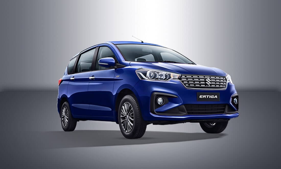 Maruti Suzuki ertiga  pearl metallic oxford blue