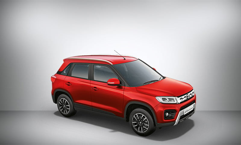 Maruti Suzuki Vitara Brezza sizzling red