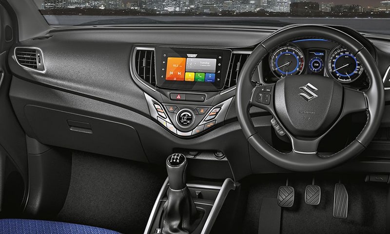 Maruti Suzuki Baleno RS Interior