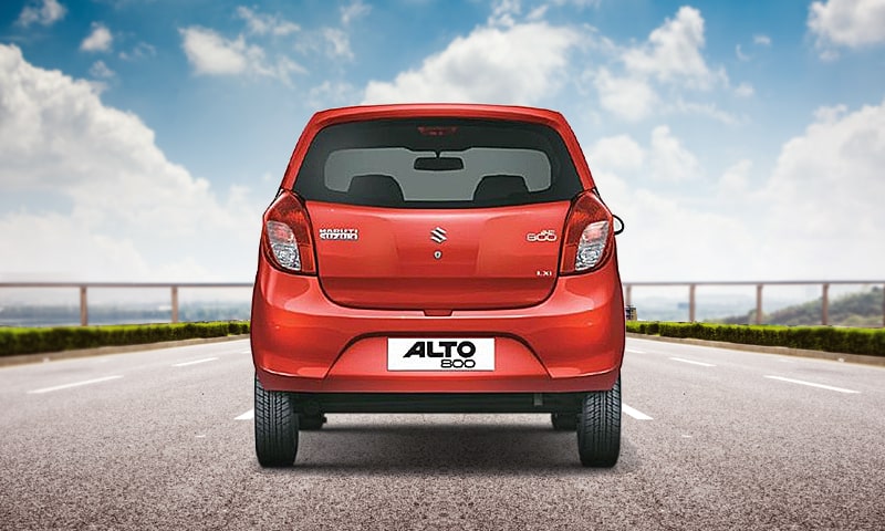 Maruti Alto 800 Back View