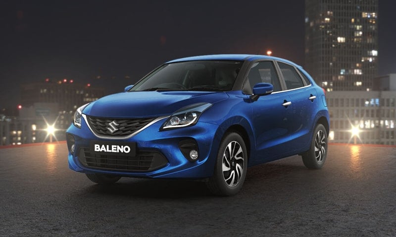 Maruti Suzuki Baleno left side View Maruti Suzuki Baleno left side View