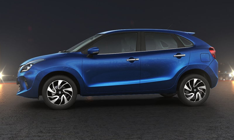 Maruti Suzuki Baleno side view