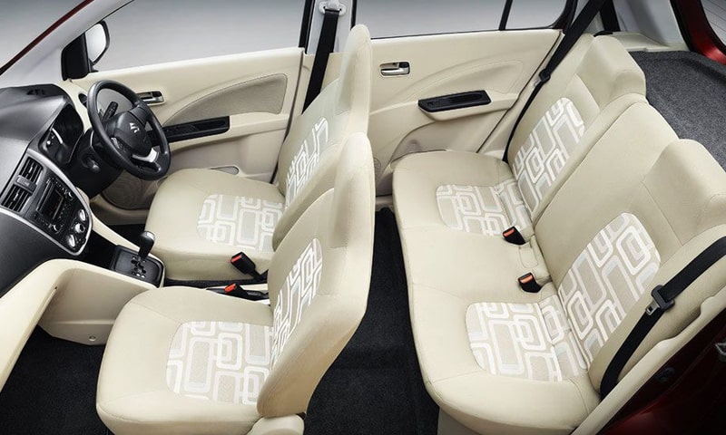 Maruti Suzuki Celerio Beige Seat with pattern