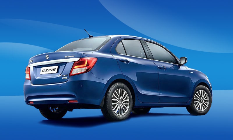 Maruti Suzuki dzire Right Back View