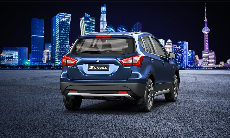 Maruti Suzuki S-Cross Back View